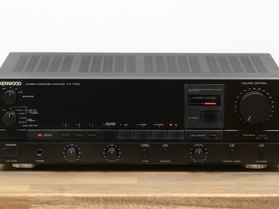 Kenwood KA-770D 立体声 Verstärker / Amplifier / Vollverstärker in schwarz