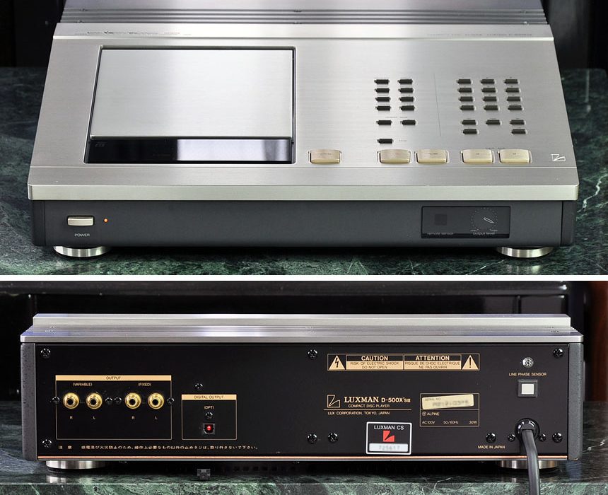 LUXMAN D-500X\'s II CD播放机