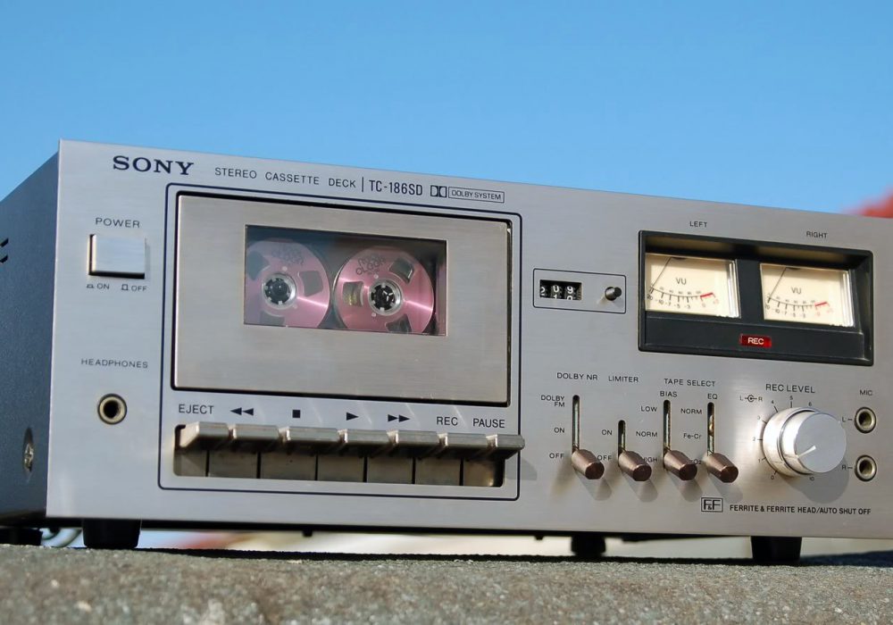 索尼 SONY TC-186SD 卡座
