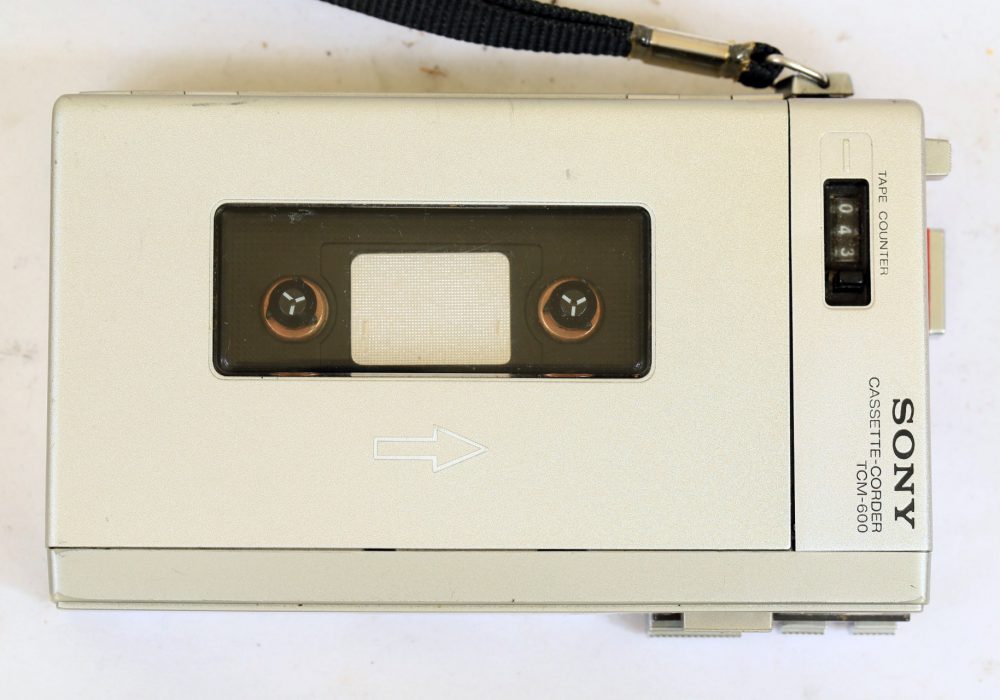 索尼 SONY TCM-600 磁带录音机