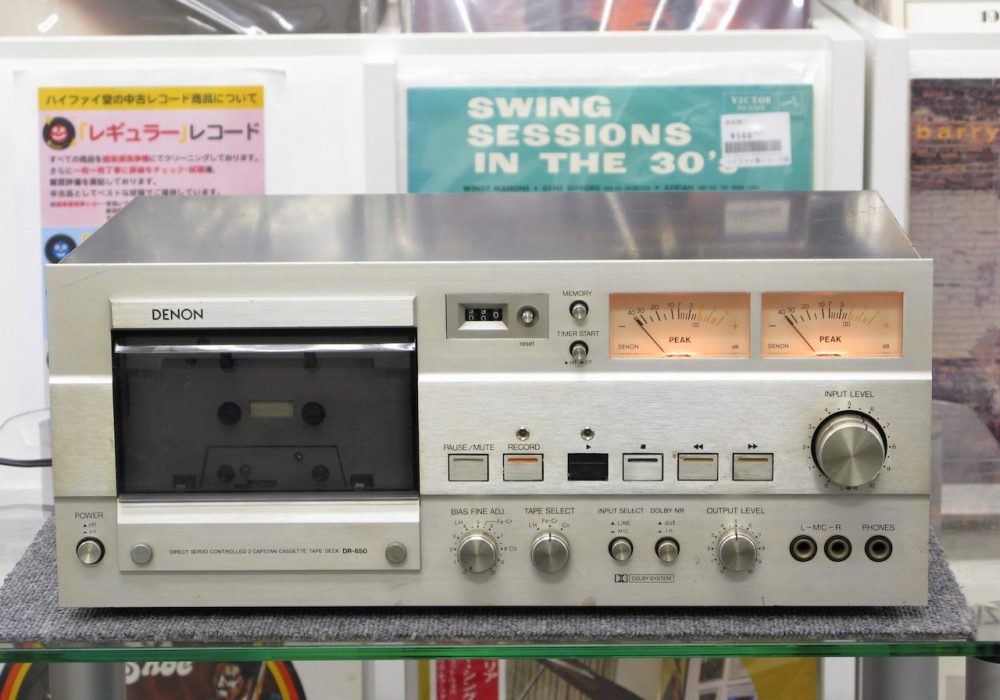 DENON DR-650 卡座