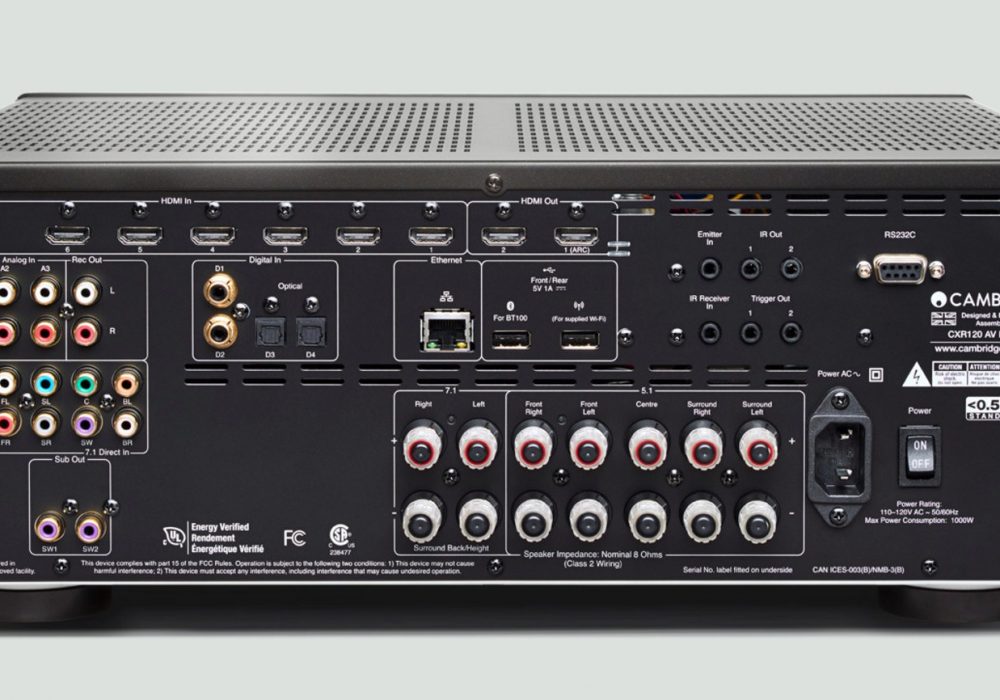 Cambridge Audio CXR120 - 120W AV功率放大器