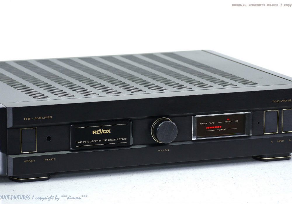 REVOX H5 High-End 功率放大器