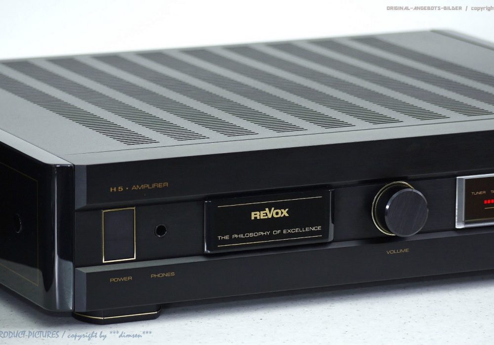 REVOX H5 High-End 功率放大器