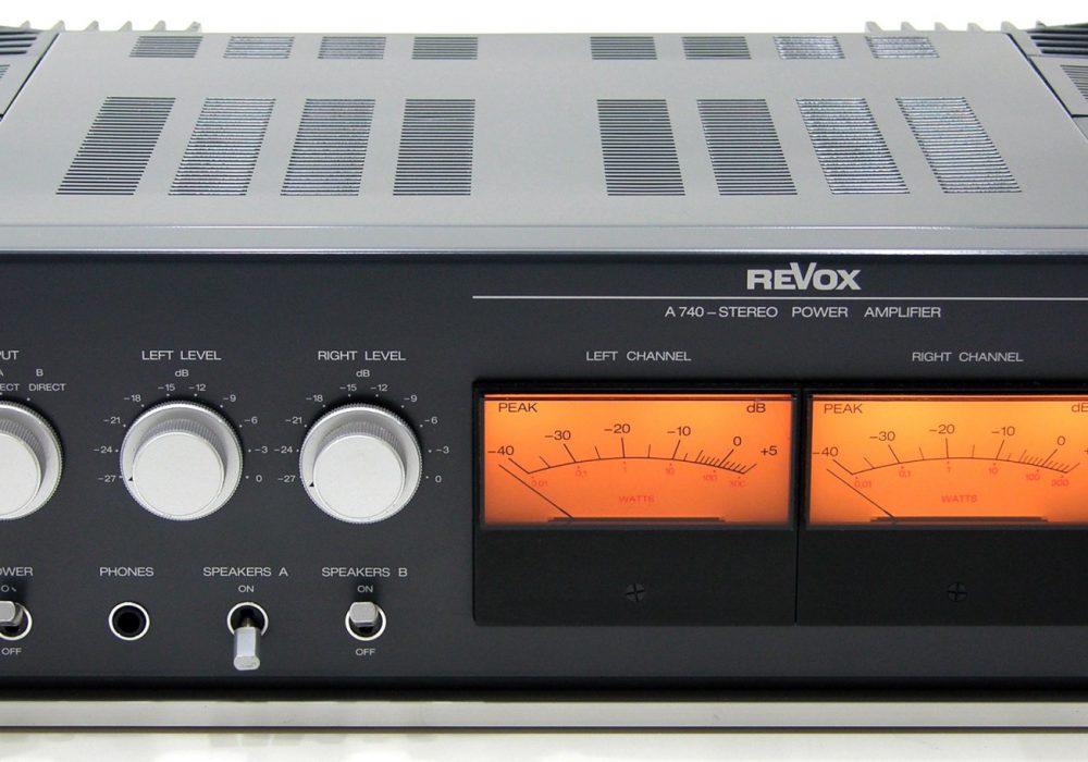 ReVox A740 功率放大器