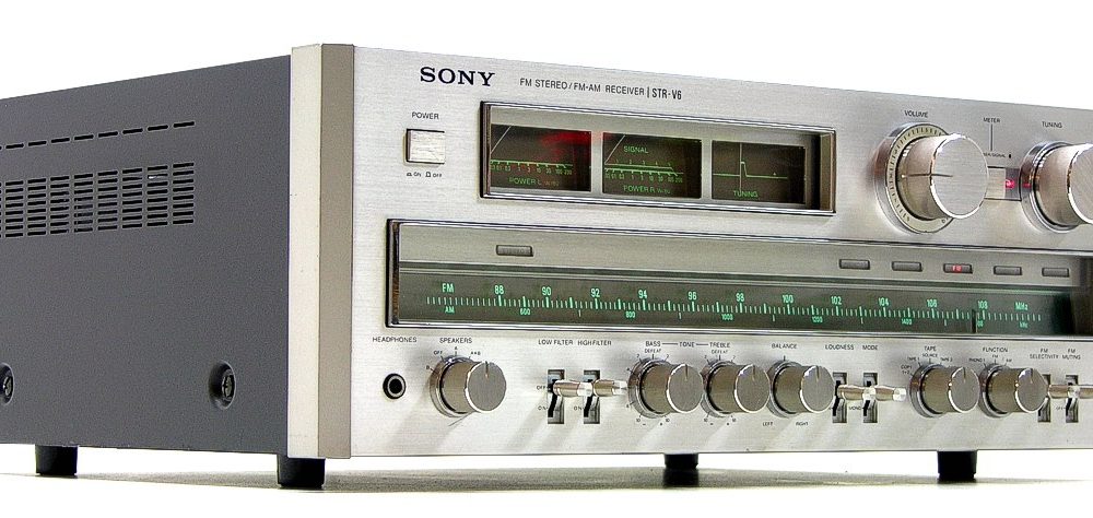 索尼 SONY STR-V6 FM/AM 收扩机