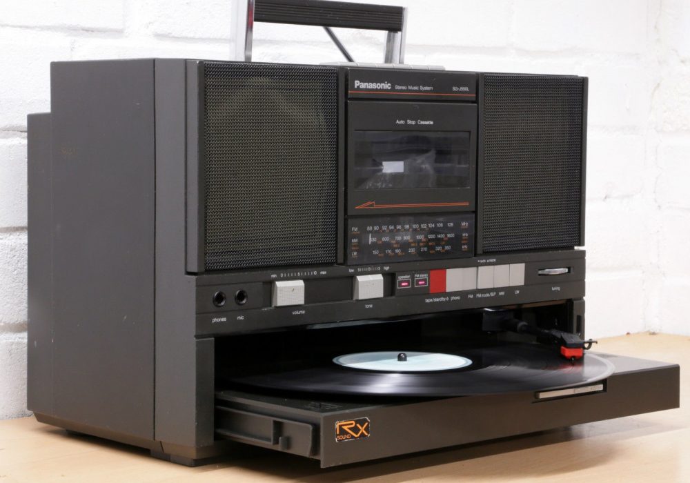 PANASONIC SG-J550L 黑胶/收音/磁带 一体机