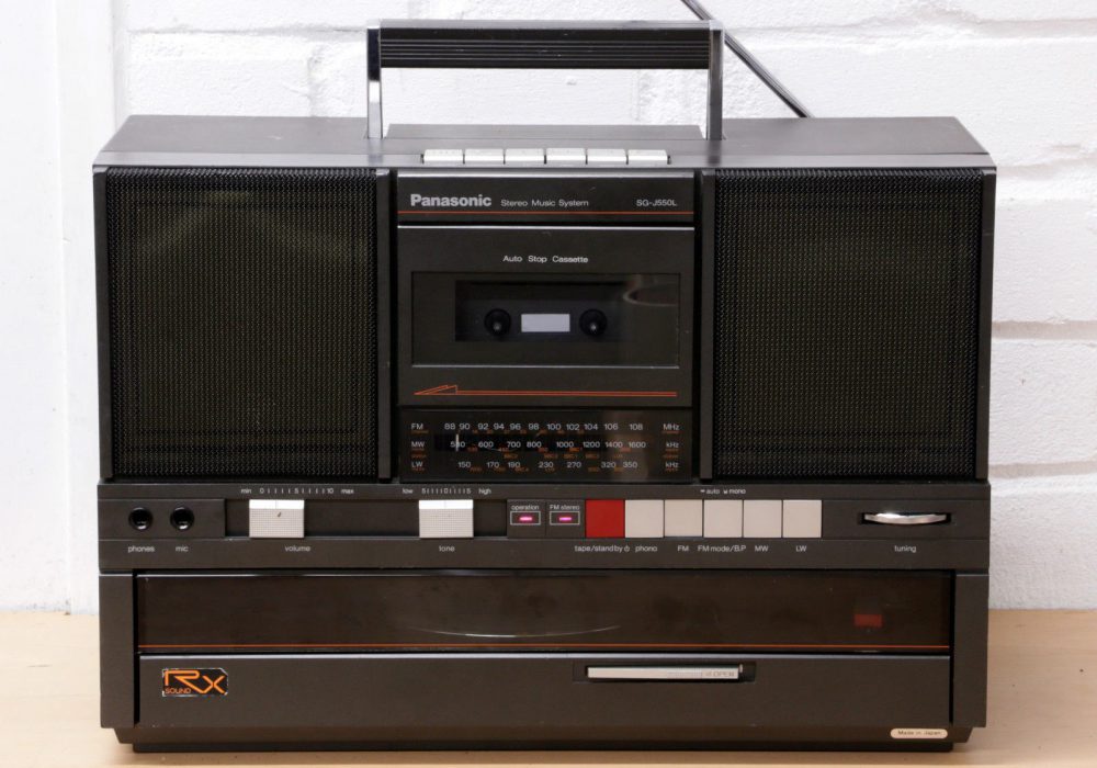 PANASONIC SG-J550L 黑胶/收音/磁带 一体机