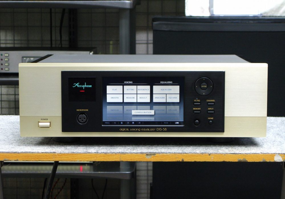 Accuphase DG-58 触摸屏 图示均衡器