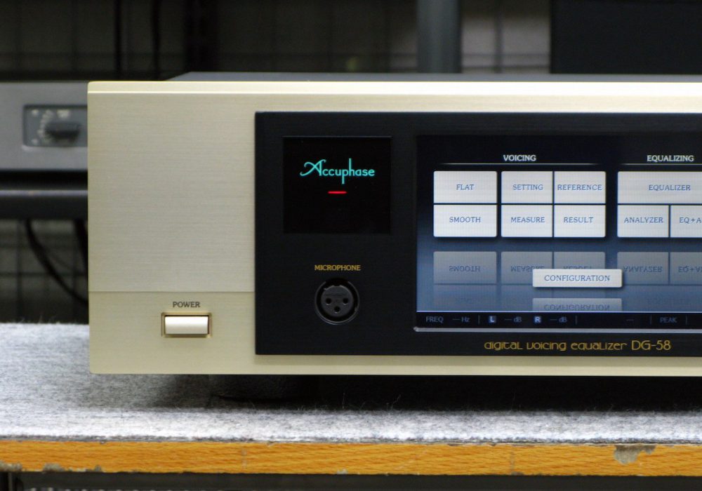 Accuphase DG-58 触摸屏 图示均衡器