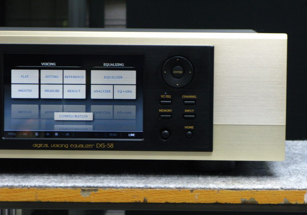 Accuphase DG-58 触摸屏 图示均衡器