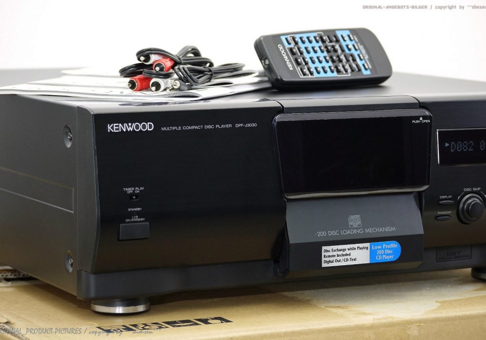 KENWOOD DPF-J3030 200-Fach CD-Wechsler in Unbenutztem Zustand+OVP/FB<wbr/>/BDA+1J.Gar.