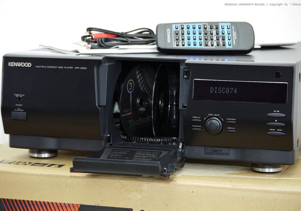 KENWOOD DPF-J3030 200-Fach CD-Wechsler in Unbenutztem Zustand+OVP/FB<wbr/>/BDA+1J.Gar.