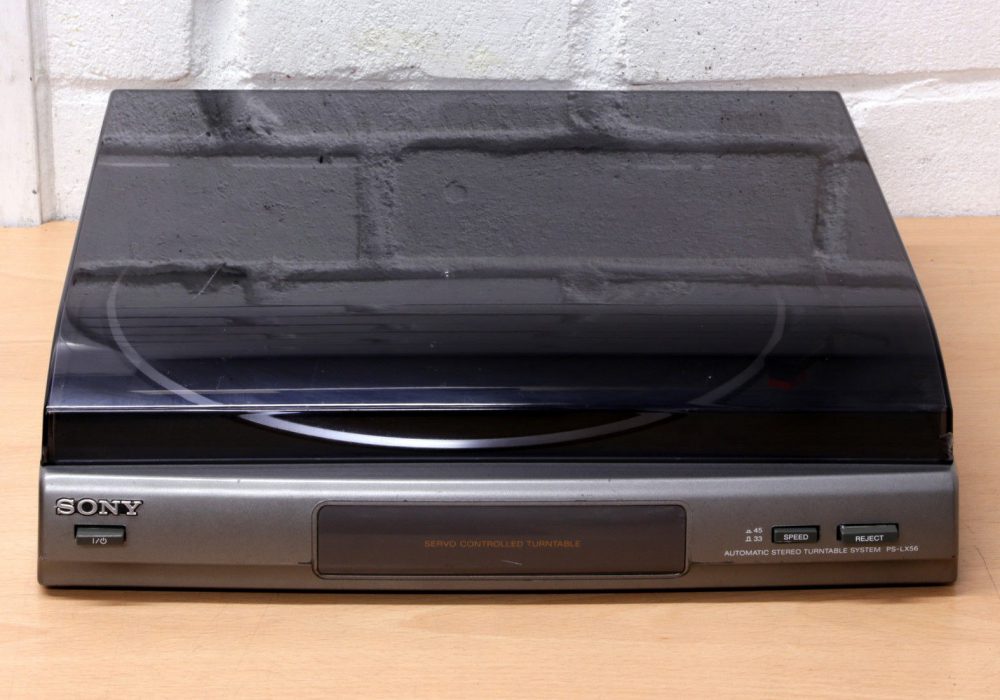 索尼 SONY PS-LX56 Belt-Drive 黑胶唱机
