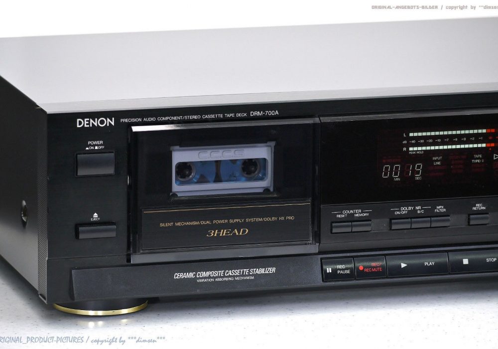 DENON DRM-700A 三磁头卡座