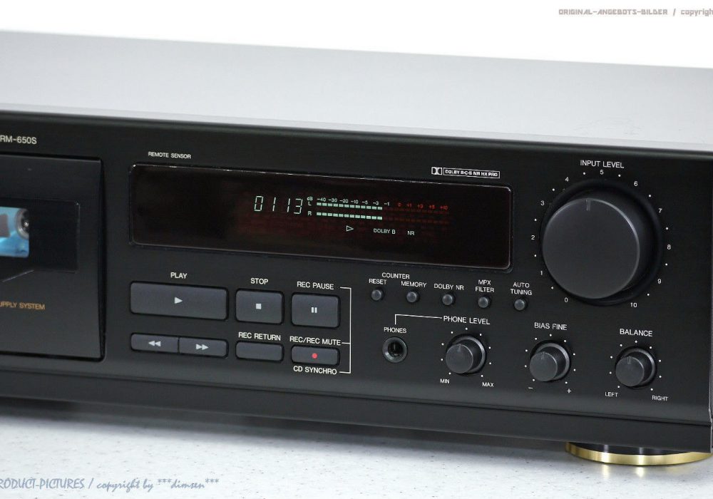 DENON DRM-650S 卡座