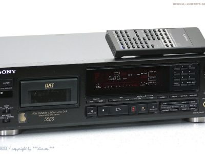 索尼 SONY DTC-55ES High-End DAT-录音机/D<wbr/>igital Audio Tape FB+OVP!! + 1j.Garantie!!