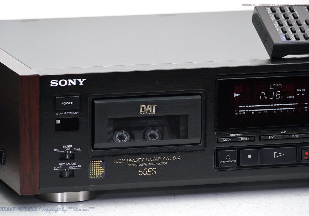 索尼 SONY DTC-55ES High-End DAT-录音机/D<wbr/>igital Audio Tape FB+OVP!! + 1j.Garantie!!