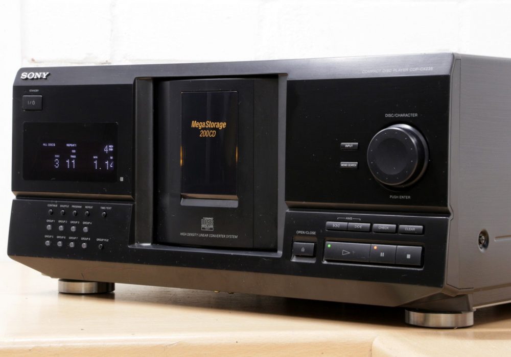 索尼 SONY CDP-CX235 MEGA 200碟连放 CD播放机
