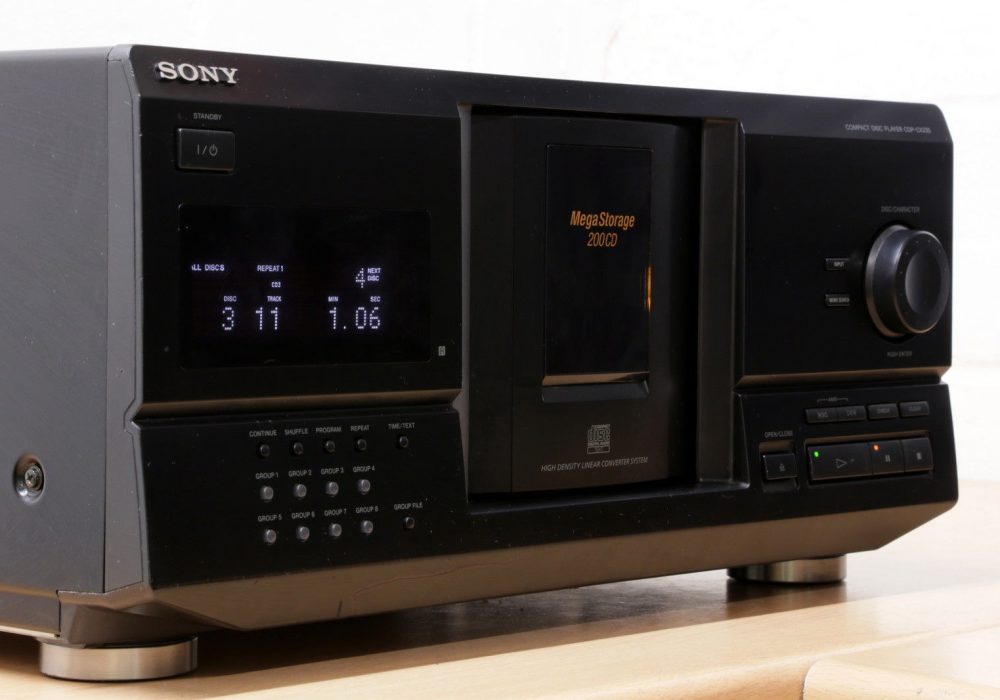 索尼 SONY CDP-CX235 MEGA 200碟连放 CD播放机