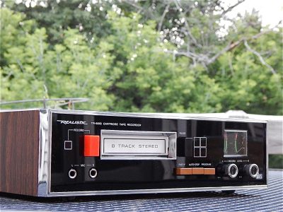 Realistic TR-881 Eight 8 Track Tape 卡座 Player 录音机 PROFESSIONALLY SERVICED