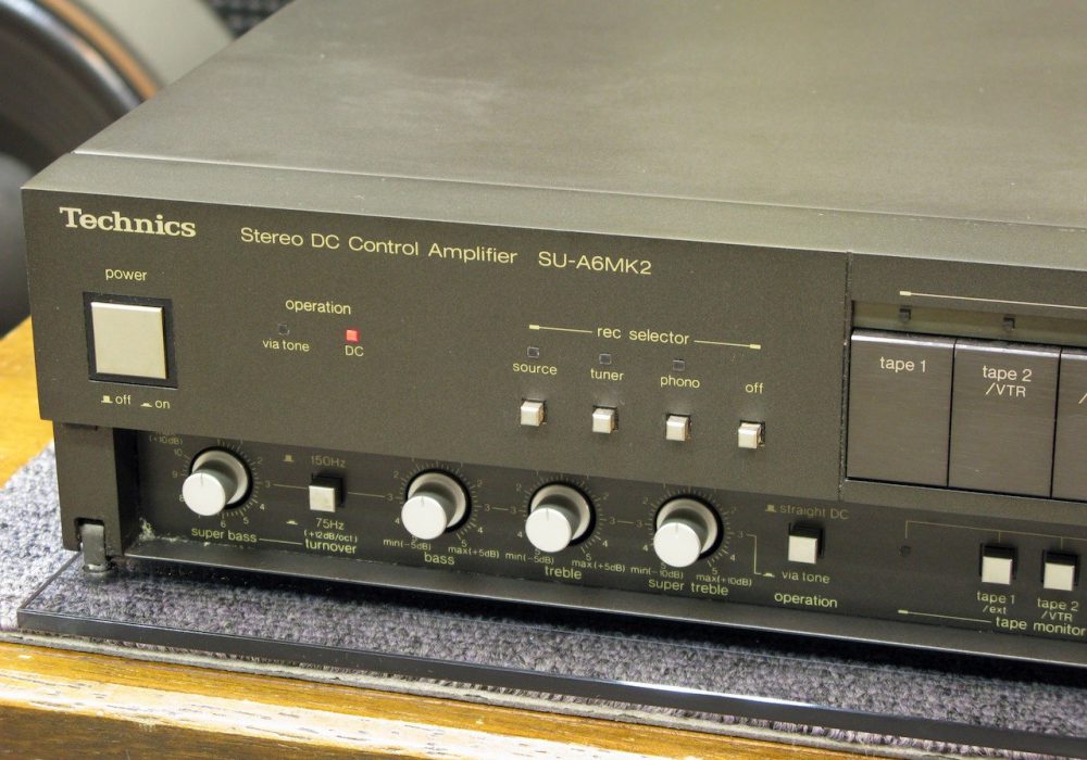 Technics SU-A6MK2 前级放大器