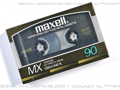 MAXELL MX90 Type-IV 盒式磁带