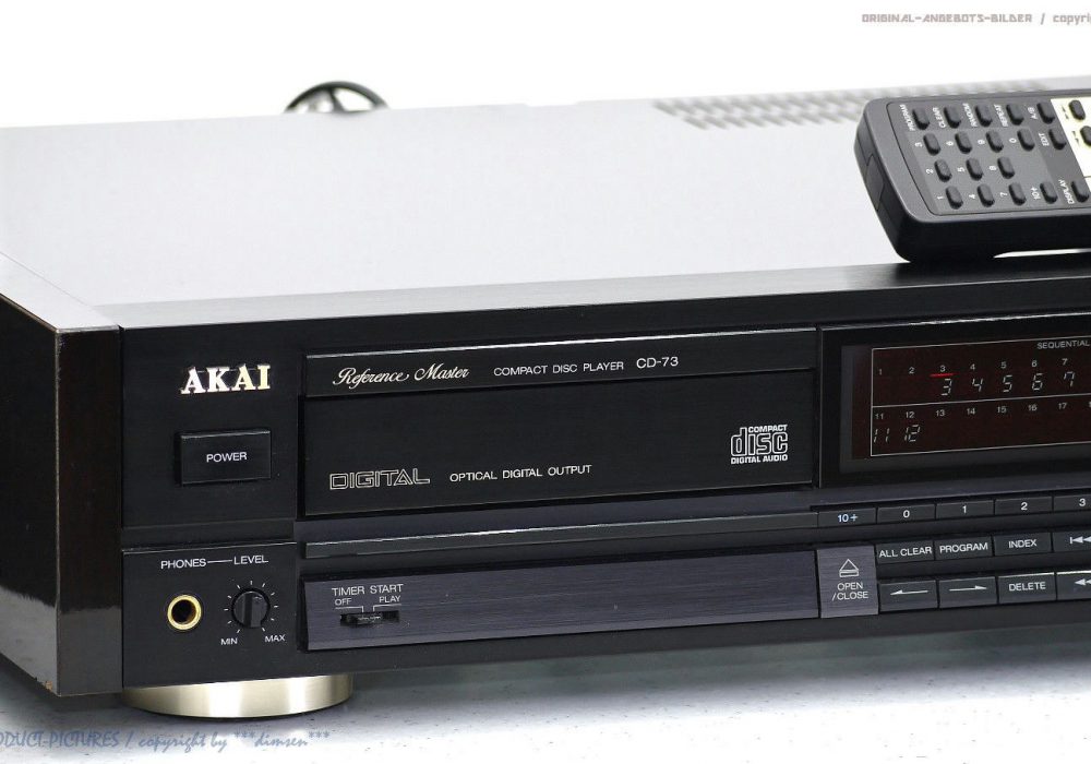 AKAI CD-73 High-End CD-Player CD播放机