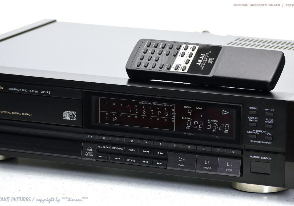 AKAI CD-73 High-End CD-Player CD播放机