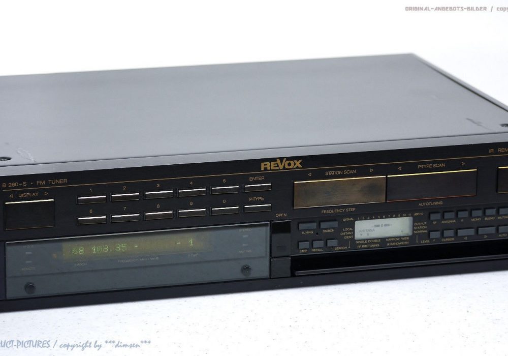 REVOX/Studer B260-S High-End FM Tuner 收音头