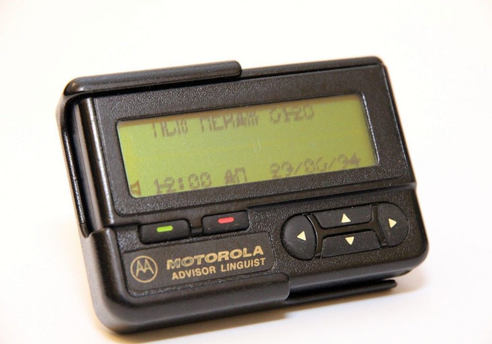 MOTOROLA Pager Beeper Lark Club