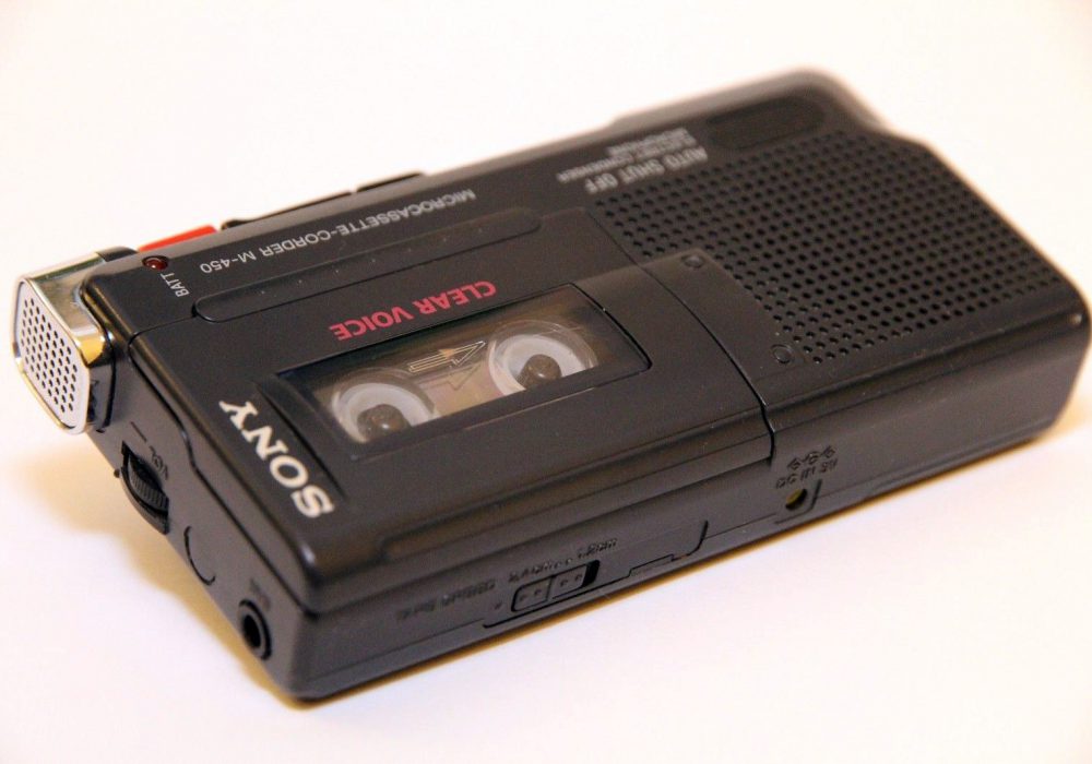 索尼 SONY M-450 微型盒式磁带录音机