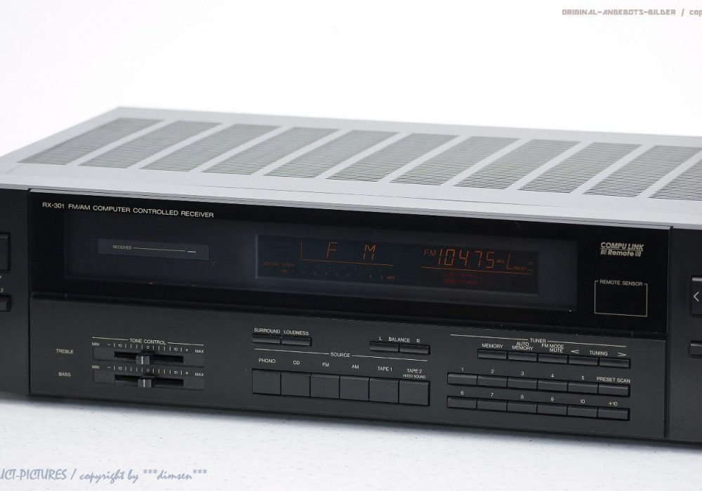 JVC RX-301 FM/AM 收音/功率放大器