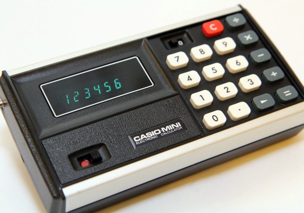 CASIO MINI CM-602 Electronic Calculator 电子计算器