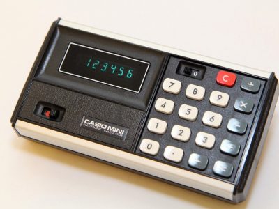 CASIO MINI CM-602 Electronic Calculator 电子计算器