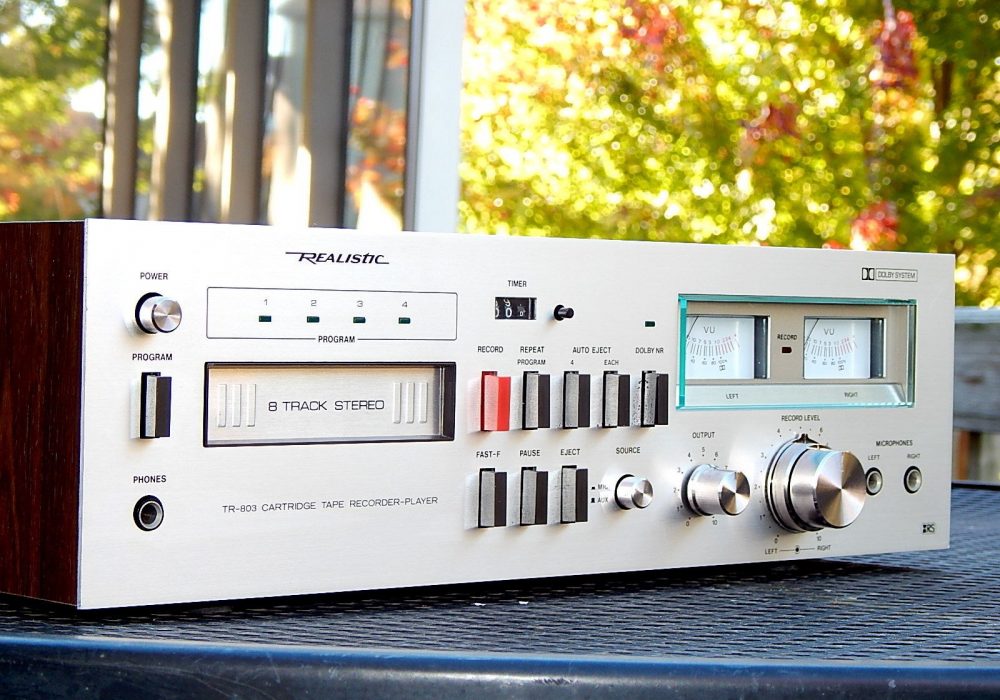Realistic TR-803 8 Track Tape 8轨磁带卡座