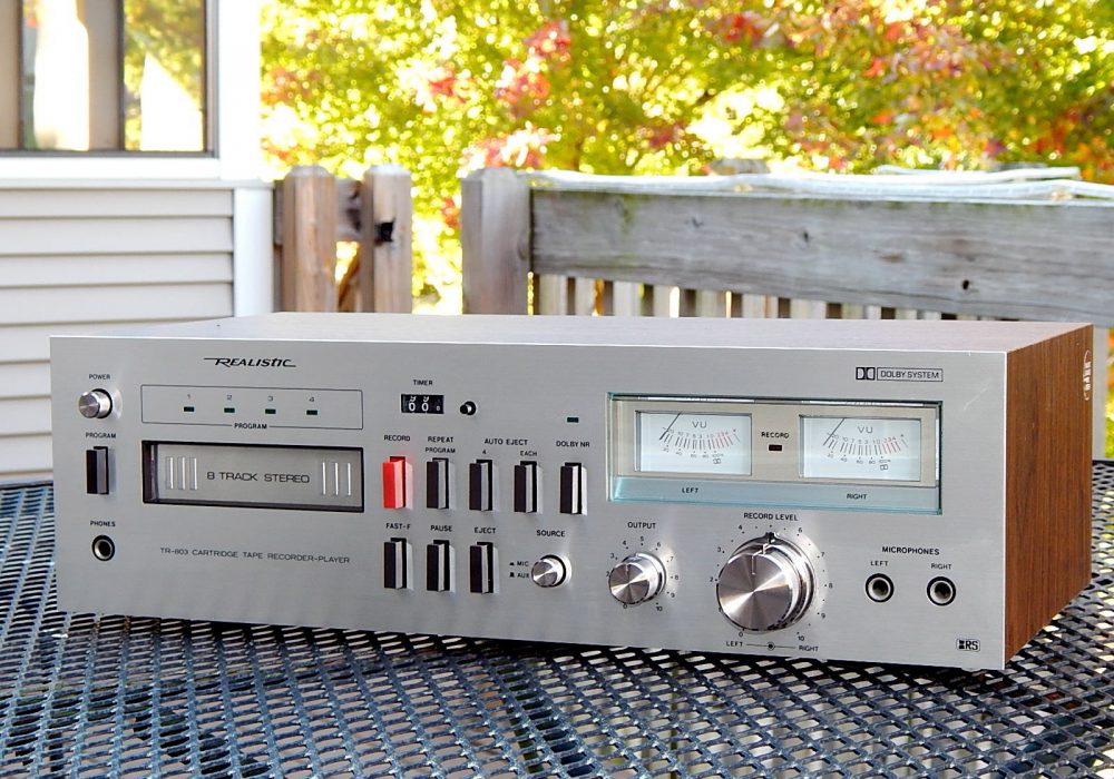 Realistic TR-803 8 Track Tape 8轨磁带卡座