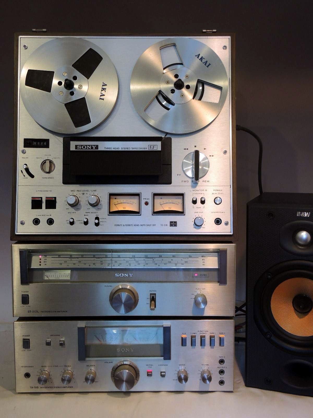 索尼SONY TC-378 开盘机+ 收音头+ 功率放大器– Lark Club