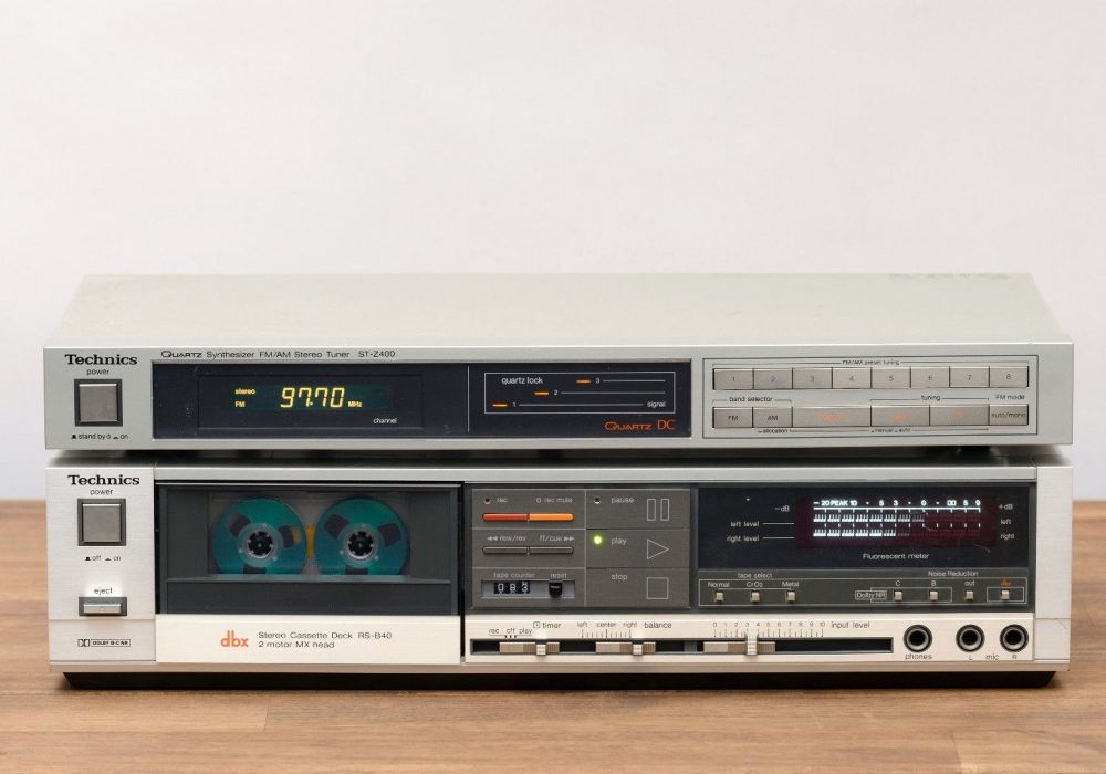 Technics ST-Z400 Tuner 收音头 & RS-B40 Tapedeck 卡座