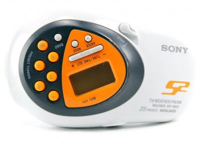 索尼 SONY SRF-M80V TV/Weather/FM/AM 收音机