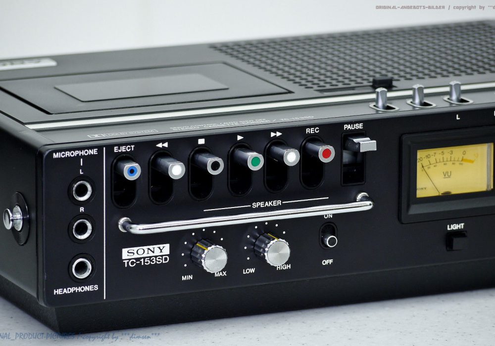 索尼 SONY TC-153SD 便携磁带录音机