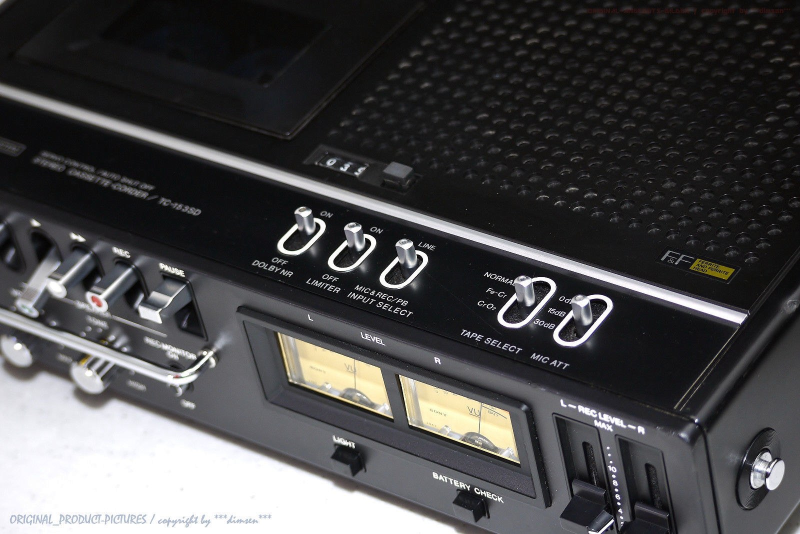 索尼SONY TC-153SD 便携磁带录音机– Lark Club