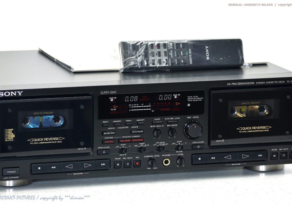 索尼 SONY TC-WR870 High-End 双卡座