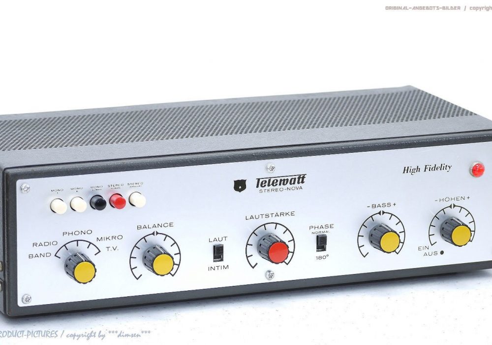 K+H/Klein+Hummel VS55 TELEWATT 电子管功放