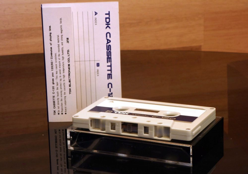 TDK 1970 C-120 LOW NOISE 盒式录音磁带