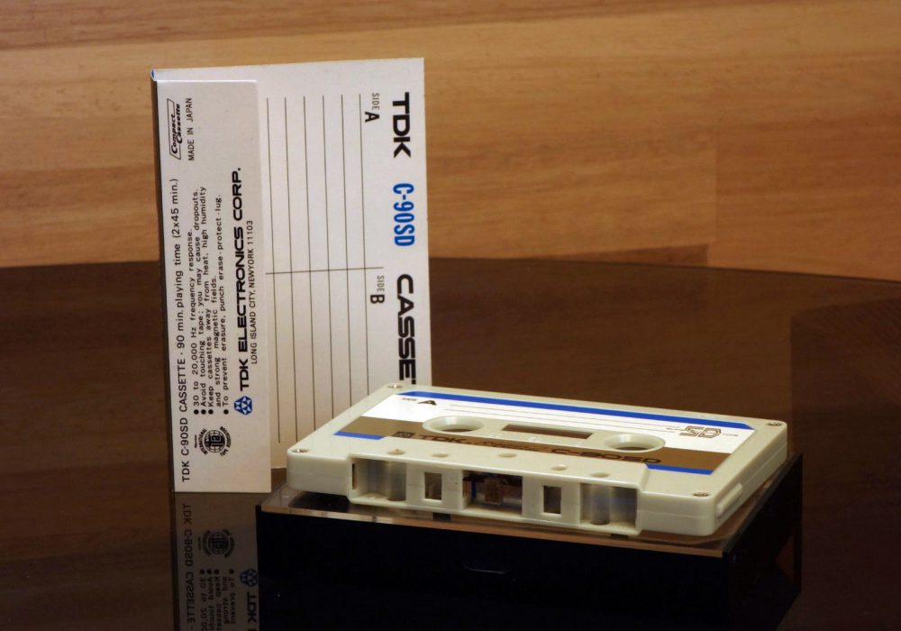 TDK C-90SD 盒式录音磁带 (1972)