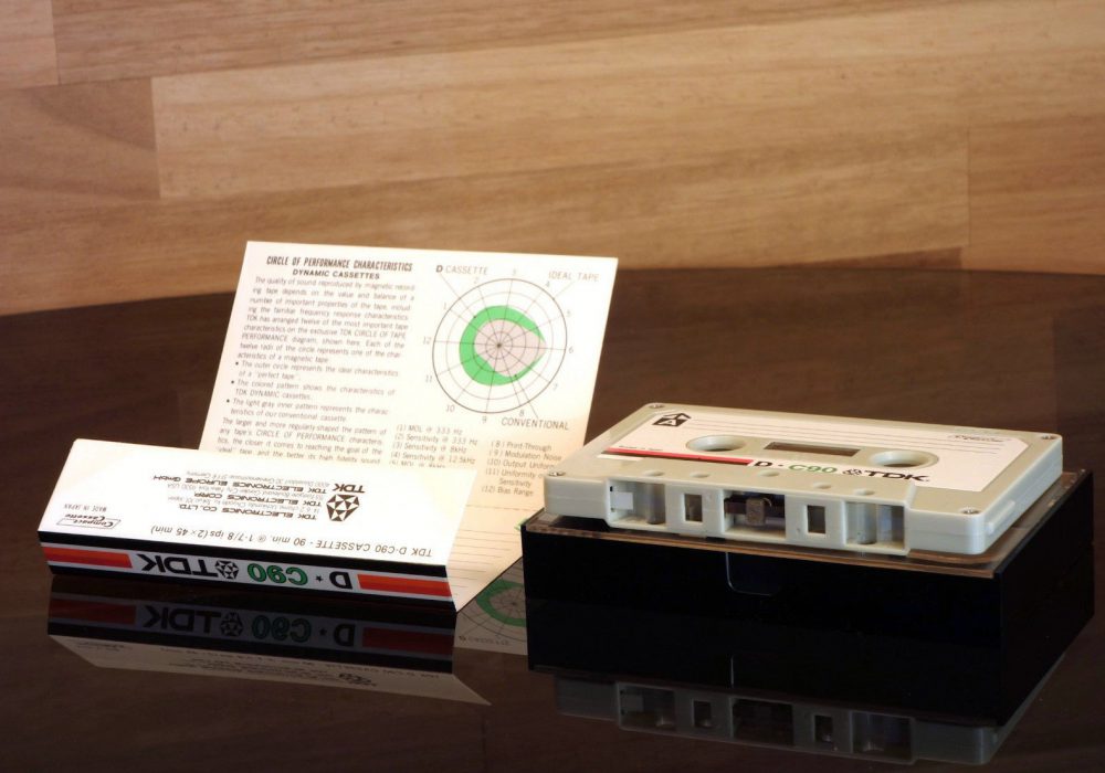 TDK D C-90 盒式录音磁带 (1973)