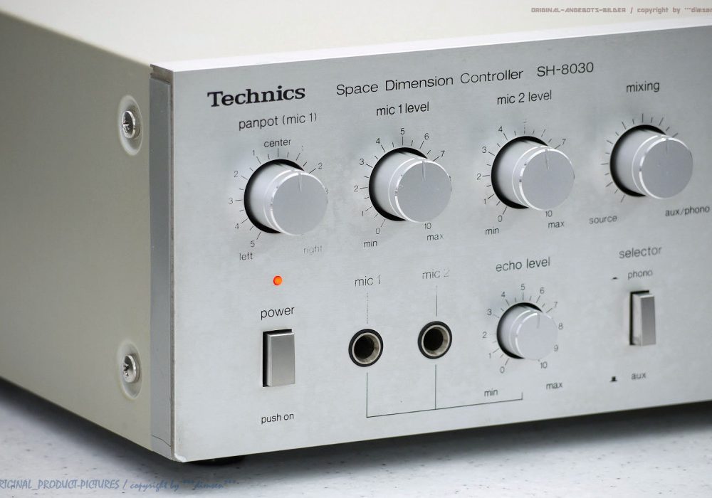 松下 Technics SH-8030 古董 Space Dimension Controller/Hal<wbr/>l Equalizer Top+1J.Gar!