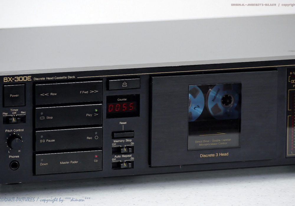 NAKAMICHI BX-300E High-End 磁带 Tape 卡座 Top-Zustand! Revidiert+1J.G<wbr/>arantie