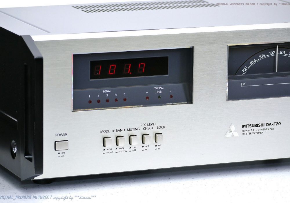 MITSUBISHI DA-F20 High-End FM Tuner 收音头